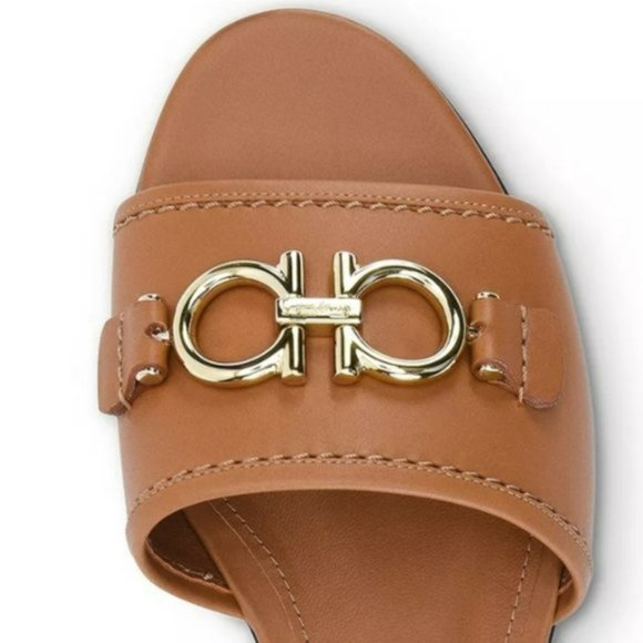 Salvatore Ferragamo Rhodes Slip On Sandals-8 - Picture 3 of 8